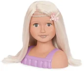 Zabawy w naśladowanie dorosłych - Our Generation Głowa Lalki Do Stylizacji Fryzjerskich  - Z Akcesoriami - Our Generation BD37078Z - miniaturka - grafika 1