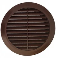 Kratki wentylacyjne - Parkanex Wentylacyjna Okrągła Tworzywo FI125 Brązowa - miniaturka - grafika 1