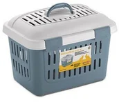 Akcesoria dla gryzoni - Stefanplast Transporter MIDI GULLIVER kolor niebieski - miniaturka - grafika 1