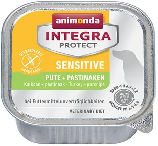 Animonda Integra Protect Sensitive smak indyk z pasternakiem tacka 150g - Mokra karma dla psów - miniaturka - grafika 2