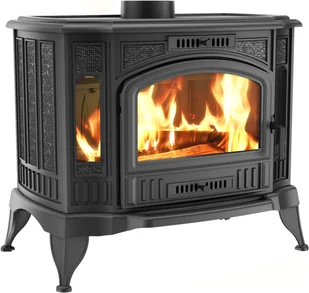 Ekoprojekt 300 Piec wolnostojący koza 10kW K9 z dolotem powietrza ASDP z wylotem spalin fi 130 Gratis Rozeta stalowa okrągła fi 130 + Rura stalowa 130/1m + Kolano ruchome 130/90 spełnia anty-smogowy EkoProjekt - Piece wolnostojące - miniaturka - grafika 2