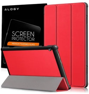 Lenovo Alogy Etui Alogy Book Cover do Tab M10 10.1 TB-X605 Czerwone + Szkło 039526 - Etui do tabletów - miniaturka - grafika 7