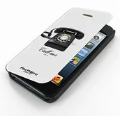 Etui i futerały do telefonów - Akashi AKSLI0067 Akashi etui ochronne do iPhone 4/4S, motyw starego telefonu AKSLI0067 - miniaturka - grafika 1