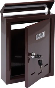 Vorel SKRZYNKA NA LISTY 285x200x60MM BRĄZOWA 78542 ZYSKAJ RABAT 30 ZŁ 78542 - Skrzynki na listy - miniaturka - grafika 2