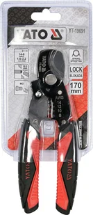 YATO SZCZYPCE DO CIĘCIA PRZEWODÓW I ŚCIĄGANIA IZOLACJI YT-19691 YT-19691 - Kombinerki i obcęgi - miniaturka - grafika 3