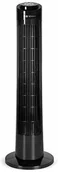 Wentylatory - TECVANCE Tecvance Wentylator kolumnowy / Wentylator wieżowy oscylujący 3 stopnie prędkości, czarny TV-0778 - miniaturka - grafika 1