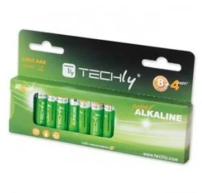 Techly Baterie alkaliczne 1.5V AAA LR03 12 sztuk - 307018 - Baterie i akcesoria - miniaturka - grafika 2