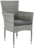 Fotele i krzesła ogrodowe - NATERIAL Fotel ogrodowy Davos z poduszką NATERIAL - miniaturka - grafika 1