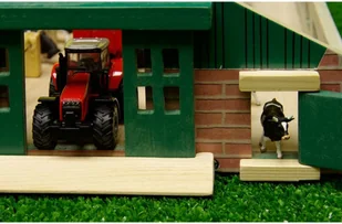 Van Manen Veenendaal B.V. Kids Globe Obora dla krów-zabawka, 1:87, 610492 - Tory, garaże, parkingi - miniaturka - grafika 4