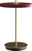 Lampy stojące - Umage Lampa stołowa Asteria Move bordowa 2388 - miniaturka - grafika 1