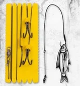 Inne akcesoria dla wędkarzy - Black Cat Przypon Zestaw Big Bait #10/0,#4/0,#4/0 - miniaturka - grafika 1