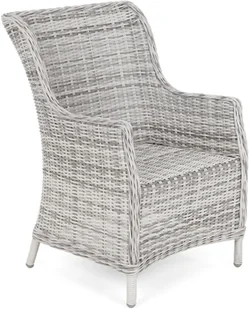 HOME &amp; GARDEN Meble ogrodowe technorattanowe Bristol Round Elegant 180 cm Light Grey / Grey Melange  8+1 401530 - Meble ogrodowe - miniaturka - grafika 7