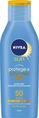 Balsamy i kremy do opalania - Nivea SPF50 osłona przeciwsłoneczna na mleko, 1er Pack (1 X 0.2 kg) 4005900133199 - miniaturka - grafika 1