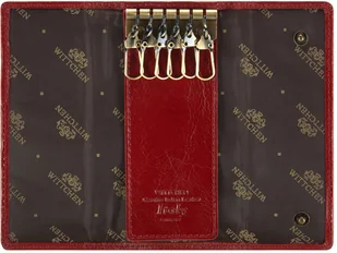 Wittchen Etui na klucze Italy 21-2-013 21-2-013-3 - Etui na klucze - miniaturka - grafika 5