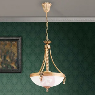 Tradycyjna lampa wisząca Noam, 34 cm - Lampy sufitowe - miniaturka - grafika 4