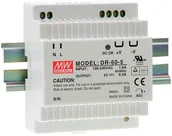 Zasilacze i transformatory - Mean Well Zasilacz LED DR 60W 24V/DC DR-60-24 - miniaturka - grafika 1