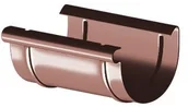 Rynny i akcesoria - Gamrat Złączka rynnowa fi75 ciemny brąz - miniaturka - grafika 1