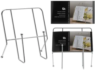 ARTYKUŁY AGD H STOJAK NA KSIĄŻKĘ GAZETĘ METALOWY - Pozostałe akcesoria kuchenne - miniaturka - grafika 2