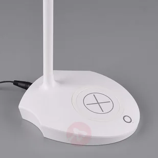 Reality LEUCHTEN Lampa stołowa LED Load, stacja ładowania, biała - Lampy stojące - miniaturka - grafika 3