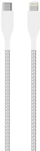 PURO Kabel USB-C Lightning Fabric Ultra Strong 2 m Biały - Kable USB - miniaturka - grafika 3