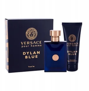 Versace pour Homme Blue Dylana zestaw na prezent dla mężczyzn Eau de Toilette 100 ML + żel pod prysznic 100 ML - Zestawy perfum męskich - miniaturka - grafika 2