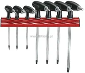 Zestawy narzędziowe - TENG TOOLS Zestaw kluczy trzpieniowych TX/TPX cWRTX07 +wieszak - miniaturka - grafika 1