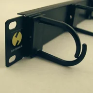 Tuning komputera - akcesoria - NetRack Organizer NetRack 9/1U czarny 119-001-010-002 (119001010002) - miniaturka - grafika 1