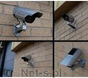 Akcesoria do monitoringu - Maclean CEE Atrapa kamery Solarna migajaca LED SOL1200 w zestawie naklejka - miniaturka - grafika 1