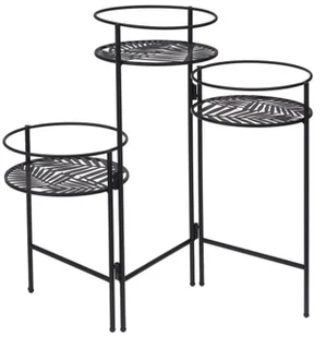 Stojak na doniczki Foliage, czarny - Donice - miniaturka - grafika 2