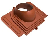 Akcesoria do wentylacji i klimatyzacji - VILPE Uniwersalne przejście dachowe do dachów stalowych 73559 Ceglaste Specjalistyczny sklep 28 dni na zwrot - miniaturka - grafika 1