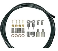 Hamulce rowerowe - XLC 2500376000 tarcze hamulcowe, czarna, 2500 MM 2500376000 - miniaturka - grafika 1