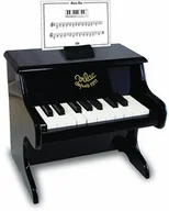 Instrumenty muzyczne dla dzieci - Vilac vilac fortepian, czerwony, dla niemowląt, 23x32x29cm, czarny - miniaturka - grafika 1