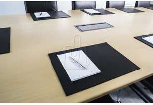 Durable Podkład na biurko ze skóry 420 x 300 mm czarny 7304-01 - Podkładki na biurko - miniaturka - grafika 4