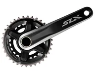 Łańcuchy rowerowe - SHIMANO Mechanizm korbowy SLX FC-M7000 czarny / Długość: 175 mm / Linia łańcucha: 48.8 mm / Stopniowanie: 38-28 IFCM7000EX88 - miniaturka - grafika 1