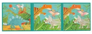 Scratch Puzzle magnetyczne - książka podróżna Dino 2 obrazki 40 elem. mokopico-1613-0 - Puzzle - miniaturka - grafika 6