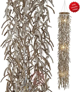 Näve Lampa wisząca Kokos z orzecha kokosowego, 180 cm - Lampy sufitowe - miniaturka - grafika 4