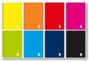 Inter-druk Kołozeszyt A5/100K kratka UV One Color (5szt) - Szkolne artykuły papiernicze - miniaturka - grafika 2