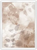 Plakaty - Dekoria Dekoria Plakat Beige Art 50 x 70 cm Ramka Biała 222F-000-30 - miniaturka - grafika 1