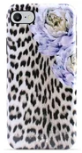 Etui i futerały do telefonów - PURO Glam Sweet Leopard - Etui iPhone 8 / 7 (Leo Peonies) IPC747CSWELEO2BLK - miniaturka - grafika 1
