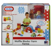 Klocki - Little Tikes Waffle Blocks Gospodarstwo 641527 641527 - miniaturka - grafika 1