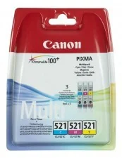 Canon ColorPack CLI521 CLI-521CMY ERCANCLI545 - Dodatki do drukarek i skanerów - miniaturka - grafika 3