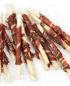 Przysmaki dla psów - ALDA ALDA kabanos zwijany z kaczki 500g PALD029 - miniaturka - grafika 1