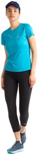 RONHILL RONHILL Koszulka biegowa damska CORE S/S TEE błękitna - Koszulki sportowe damskie - miniaturka - grafika 4