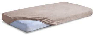 Matex Multitex Prześcieradło frotte z gumą Beżowe 180x200 cm - Pościel dla dzieci - miniaturka - grafika 2