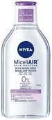 Płyny micelarne - Nivea MicellAir Skin Breathe pielęgnujący płyn micelarny do cery wrażliwej i nadwrażliwej 400ml 92506-uniw - miniaturka - grafika 1