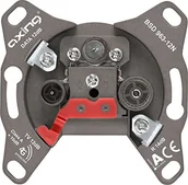 Kable - Axing BSD 963-00 multimedialne gniazdo antenowe pojedyncze BSD96312N - miniaturka - grafika 1