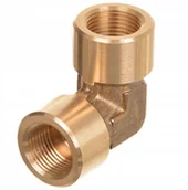 Akcesoria do myjek - Kolanko redukcja gwint 1/4 F - F mosiężne - miniaturka - grafika 1
