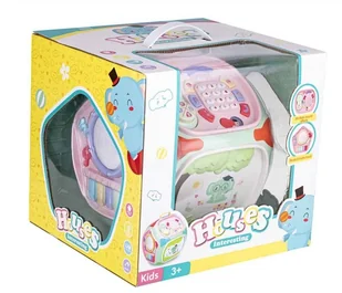 nieznany producent Interaktywna Kostka Telefon Pianino Dom KX7935 - Instrumenty muzyczne dla dzieci - miniaturka - grafika 3