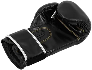 Gymrex Rękawice bokserskie - 10 oz - czarne - Rękawice bokserskie - miniaturka - grafika 2