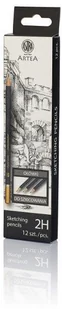 Astra Ołówek do szkicowania 2H p12 Artea ASTRA cena za 1szt 206118009 - Ołówki - miniaturka - grafika 2